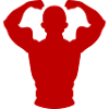 Crimson Flex Silhouette