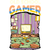 Retro Old School Gamer
