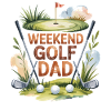 Golf Vater Motiv Geschenkidee