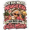 Neugierige Großmutter Spruch