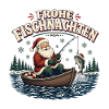 Frohe Fischnacht Weihnachtsfischer