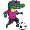 Alligator Fussball Krokodil