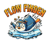Lustiger Sport Pinguin