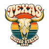 Texas Retro Sonnenuntergang
