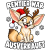 Rentier war Ausverkauft Fuchs