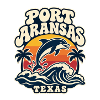 Port Aransas Delfin Retro