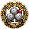 Pétanque, Bowler, ich mag Pétanque