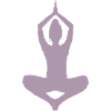 Yoga Design Sonnengruß Silhouette