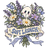 Soft Launch Blumenstrauß mit Geist
