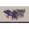 Kosmische Fledermaus Blumen