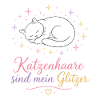 Katzenhaar Glitzer-Statement