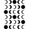 Noir-Mond-Phasengitter