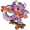 Tiny Wings Big Tricks – Skateboard-Drache