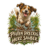 Pfoten dreckig. Herz sauber.