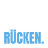 Schneeschippen? Hab Rücken.