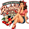 Rockabilly Pin-Up-Rucksack – Normandy Road