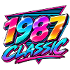 1987 Classic Neon Retro