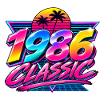 Neonpalmen 1986 Retro