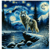 Grauwolf Starry Night