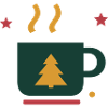 Winterkakao mit Tannenbaum – Adventsmotiv