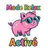 Entspannter Modus Active Funky Pig