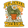 Pflanzen Therapie Gartenspruch