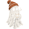 Kuschelgeist mit Kaffee
