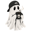 Geisterkaffee Ghost mit Cap