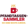 Pfandtassen-Sammler