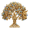 Goldener Baum des Lebens Engel