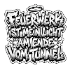 Feuerwerk Graffiti Silvester