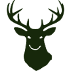 Waldhirsch Silhouette