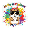 Leben in Regenbogenhamsterfarben