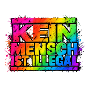 Kein Mensch Ist Illegal Regenbogen