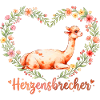 Alpaka Herzensbrecher Baby & Valentin Geschenk