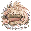 Schlafender Bücherdrache – Happy Endings