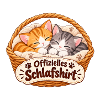 Offizielles Schlafshirt Kätzchen im Körbchen