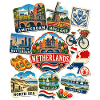 Niederlande Reisesticker