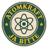 Atomkraft Ja bitte Abzeichen Kernkraft
