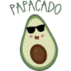Papacado Avocado Sonnenbrille