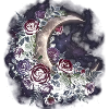 Mondrose im Sternenhimmel
