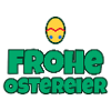 Frohe Ostereier Oster Sticker