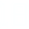 Geometrische 18 Umrisse – Blockstil