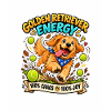 Golden Retriever Energie Print