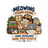 Meowing from Home Katzenbüro