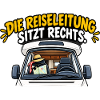 Camping Die Reiseleitung sitzt rechts