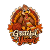 Dankbar für das Garnhäkel-Thanksgiving-Hemd