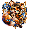 Fuchs DJ Neon Herz Groove