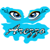 Arezza Blue Eyes-Logo auf Splash