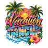 Cancun-Urlaubsuntergang